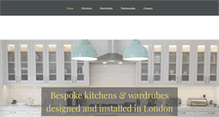 Desktop Screenshot of kitchenwardrobe.com